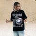 American Style Street Loose Men's Casual Printed Short Sleeve T-Shirt_viptrois.com