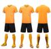 Men's Clothing children's football clothes student summer sports competition football suit short-sleeved men and women_viptrois.com