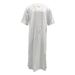 Men's Clothing New Ethnic Loose Casual V Neck Mid Sleeve Jumpsuit_viptrois.com