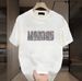 Men's Clothing Fashionable Simple Fashion Pure Cotton Short Sleeved T Shirt For Men Loose Versatile Light Luxury High End Short Sleeved Men_viptrois.com