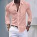 Men's Slim Fit Checkered Dress Shirt – Long Sleeve Business Casual Button-Down With Chest Pocket (S-3XL) – Wrinkle-Resistant Polyester Blend_viptrois.com