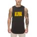 Summer Muscle Bodybuilding Quick Drying Vest Men's Sleeveless T-Shirt Crew Neck Fitness Training Suit Running Sports Bottom Shirt_viptrois.com