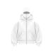 Pure Hot-Selling Fashionable Hoodie With Zipper, Sports Sweatshirt, Unisex, Autumn And Winter Fleece-Lined Double Hood_viptrois.com
