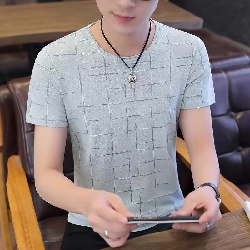 Cooling Men's Short Sleeve T-Shirt - Breathable Moisture Wicking Summer Casual Top With Comfort Fit For Daily Wear_viptrois.com