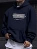 Men's Autumn And Winter Casual Fashionable Loose Hooded Sweatshirt With Los Angeles Letter Pattern Printed Warm Long Sleeved Pullover_viptrois.com