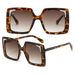 2025 Square Large Frame Sunglasses - Women's European & American Style (UV Protection)_viptrois.com