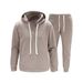 Waffler New Autumn Leisure Sports Men's Sweater Two Piece Set Customization_viptrois.com