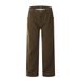 Men's denim pants Men's loose straight leg casual pants with large pockets wide leg floor-length pants_viptrois.com