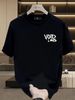 Men's Clothing Men's 100% Cotton Short Sleeve T-Shirt VOID LAB Graffiti Logo Trendy Brand Summer High Street Loose Fit Top Versatile Niche Style_viptrois.com