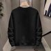American Casual Round Neck Printed Sweatshirt For Men, 2024 Autumn And Winter New Trendy Brand Versatile Long Sleeved_viptrois.com