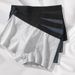 Pulse Solid Color Boxer Shorts Plus Size Breathable Four-Corner Briefs Mid-Waist Knitted Cross-Border Exclusive Men's_viptrois.com