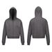 Unisex 350GSM Fleece Zip-Up Hoodie – Oversized High Street Pullover With Kangaroo Pocket (Black/Grey/Coffee/Paris Grey/Off-White, M-XL)_viptrois.com
