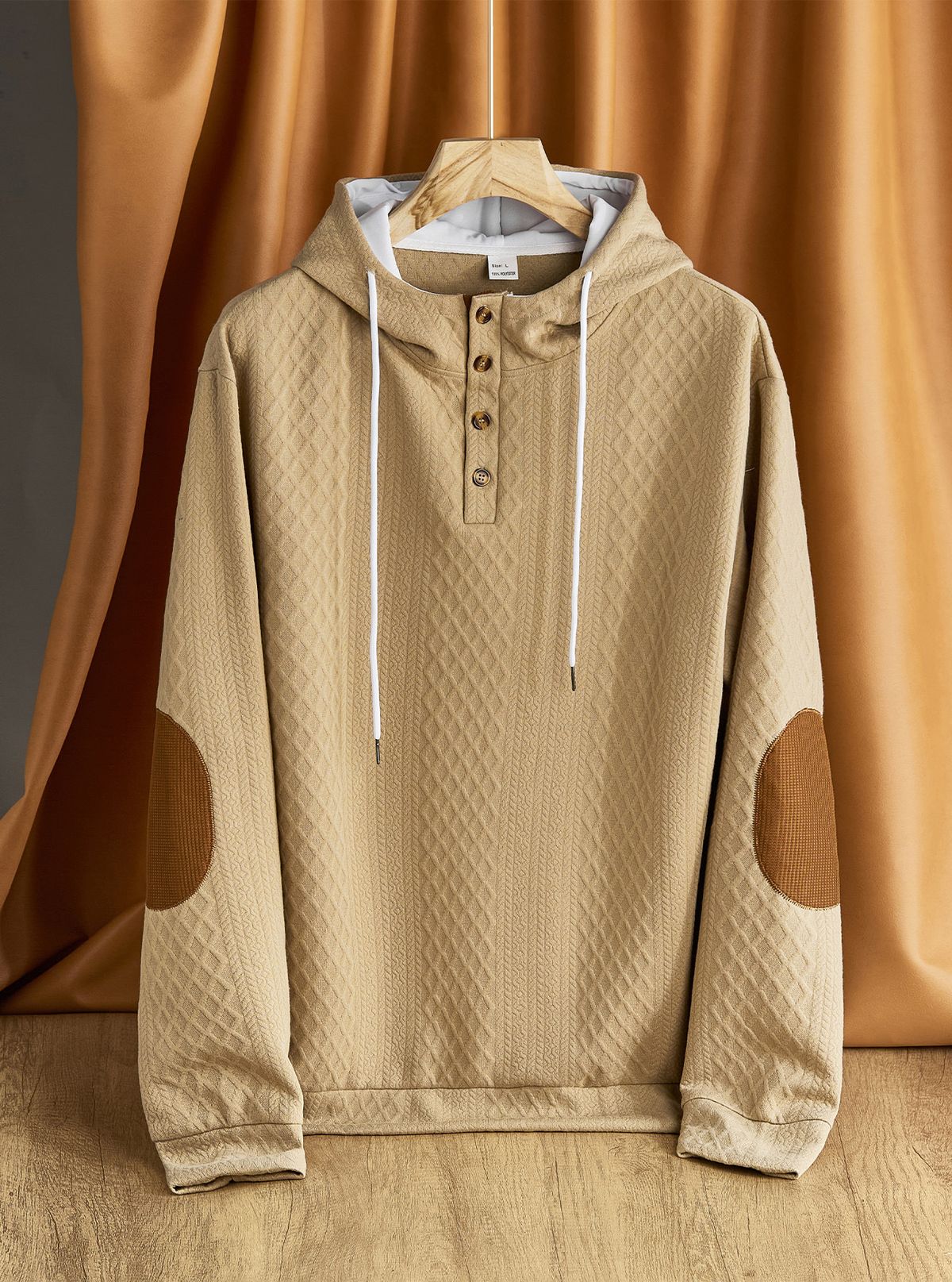 Men’s Embroidered Pullover Hoodie – Premium Jacquard Knit, Oversized Fit (S-3XL) | Winter-Ready Streetwear_viptrois.com