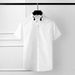 Men's Short Sleeve Machine Embroidered Rose Bud Shirt High Density Cotton Chinese Style Casual Menswear White Black Summer Wear_viptrois.com