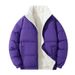 High Quality Parka Men's Standing Collar Double-sided Lambhair Cotton Coat Winter Unisex Cold Proof Cotton Coat Windproof Parkas_viptrois.com