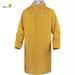 Men's Clothing Raincoat Work Outdoor PVC Coated Polyester Breathable With Fluorescent Strip_viptrois.com