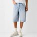 Men's Clothing Men's Unique Straight Leg 6 Point Denim Mid Length Shorts Street Style Trendy And Versatile For Formal & Casual_viptrois.com