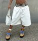Men's Clothing High Street Fashion Brand Double Waist Cropped Shorts Men Loose Fashion Trendy Men Casual Shorts_viptrois.com