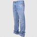 New Men's Street Fashion Bestseller Stretch Denim Straight-leg Pants_viptrois.com