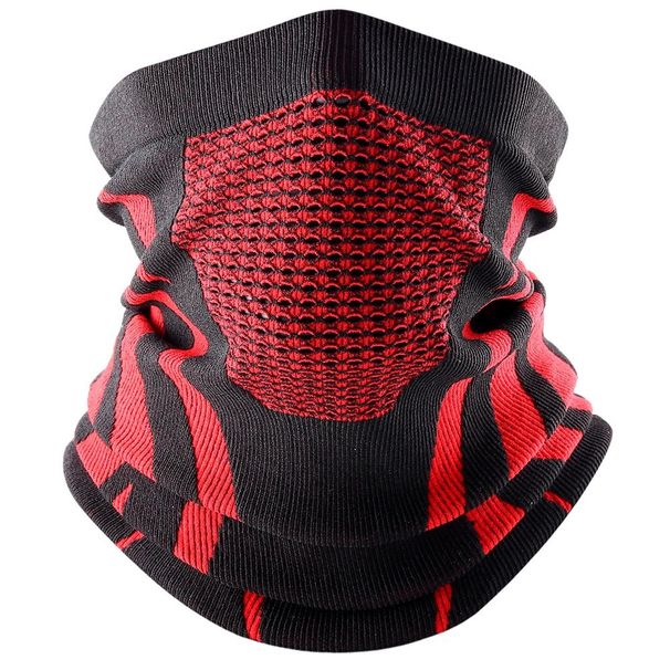 Cycling Mask Autumn And Winter Cold Warm Scarf Full Face Windproof Mountaineering Jogging Ski Neck Cover Breathable Seamless Scarf_viptrois.com