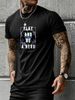 Casual Style T Shirt Play And Be A Hero Soccer Ball Design Cotton Blend Fabric Men Streetwear Fashion_viptrois.com