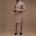 Men's Clothing Elegant Suit Men's Tops And Pants Two Piece Set Solid Color Round Neck Embroidered Long Sleeve Party Club_viptrois.com