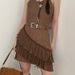 American style carved brown wide spicy girl y2k subculture versatile western denim belt_viptrois.com