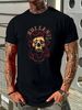 Sullen Men's Sketchy Standard T Shirt Tattoo Skull And Snakes Stylish Slightly Top For Everyday Wear Casual Stretched Summer Soft Unisex Homme_viptrois.com