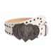 New rivet fashion punk style wide belt personality women's jeans Universal belt in stock wholesale_viptrois.com