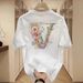 100% Cotton Versatile Short Sleeve T-Shirt For Men 2025 New Summer Trendy Niche High Street American Style Loose Top Ins_viptrois.com
