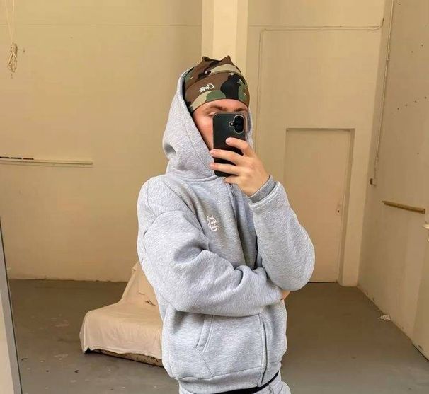 Men's Clothing European And American SUVENE Track Suits Street Trend Hip Hop Zipper Loose Solid Color Sports Suit_viptrois.com