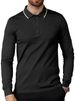 2026 Spring/Summer Men's Collarless Solid Color Casual Shirt For Outdoor Sports Long Sleeve Lightweight Polo Shirt_viptrois.com