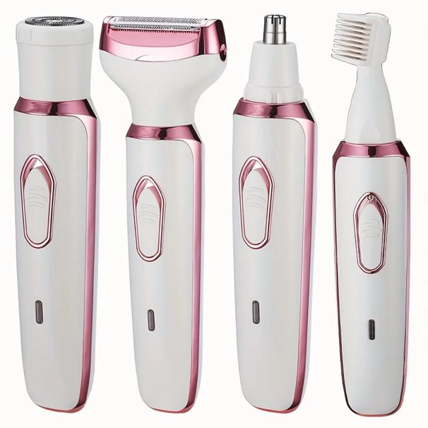4 In 1 Electric Hair Removal Device Painless Epilator Trimmer Removal Shaver_viptrois.com