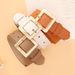 simple versatile belt women's fashionable high-end alloy women's belt decorative jeans belt_viptrois.com