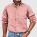 New Men's Shirt New Long-sleeved Lapel Men's Washing Water Lining_viptrois.com