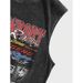 Pure Cotton European Size ROMWE MEN Street Life Men's Racing Vintage Style Cross-border_viptrois.com