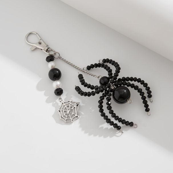 Gothic Halloween Personality Big Spider Keychain Pendant Spider Keychain - Dark Web Design Resin Keyring For Bags, Backpacks, And More_viptrois.com