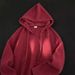 New Retro Trendy Soft Sticky Hooded Sweater Spring and Autumn V-neck Hooded Knitted Coat Trendy_viptrois.com