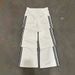 Cross Border Trend Spring And Summer Color Matching Stripes Three Bar Design Casual Stitching Contrast Color Loose Wide Leg Pants_viptrois.com