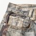 Men's Clothing high street washed loose wide leg silhouette digital printing_viptrois.com