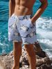 Unbeatable Quality Male Youth Fitness Running Sports Basketball Short Loose Versatile Printed Pentagram Pants_viptrois.com