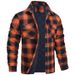 CT 2025 New Long Sleeve Turn-down Collar Plaid Thickened Shirt Men's Jacket_viptrois.com