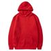 Spring And Autumn Men's Classic Blank Edition Solid Color Fleece Jacket Teen Trendy Hoodie Men_viptrois.com