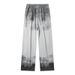Men’s Straight Fit Casual Sweatpants – Relaxed Wide Leg, Streetwear Essentials (Black/Flower Ash/Dark Gray, M-XXXL)_viptrois.com