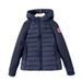 Men's Clothing Hooded Down Cotton Coat, Seasonal Patchwork, Petite Warm Cotton Coat, Arm Patch, US Map Style Women's Outerwear_viptrois.com