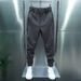 Loose Tight-fitting Pants, Spring And Autumn British Men's Dress Pants, Men's Harem Pants, Nine-inch Casual Pants_viptrois.com
