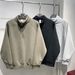 Men's Clothing Men's Autumn Half-Zip Stand Collar Sweatshirt - Lightweight Embroidered Pullover Top For Casual Wear (Green/Black)_viptrois.com
