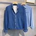 Tide God Spring Mainly Promotes High-quality Solid Color Simple Oxford Spinning Trend Fashionable And Generous Men's Shirts And Coats_viptrois.com