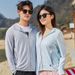 Men's Clothing Outdoor Sunscreen Clothing Sleeve Skin Coat Elastic Icy Coat UV Protection_viptrois.com