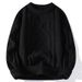 Pure Cross-Border Hot Factory Direct Sale Autumn Winter New Casual Round Neck Base Knitted Plus Size Loose Sweater_viptrois.com